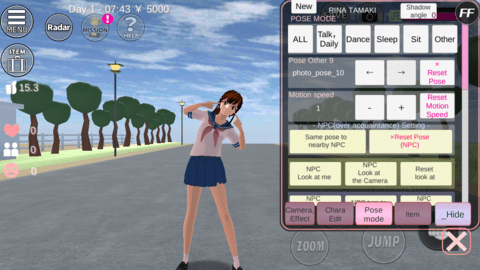 樱花校园模拟器(新版)更新中文版