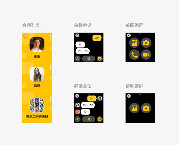 微信儿童版聊天界面